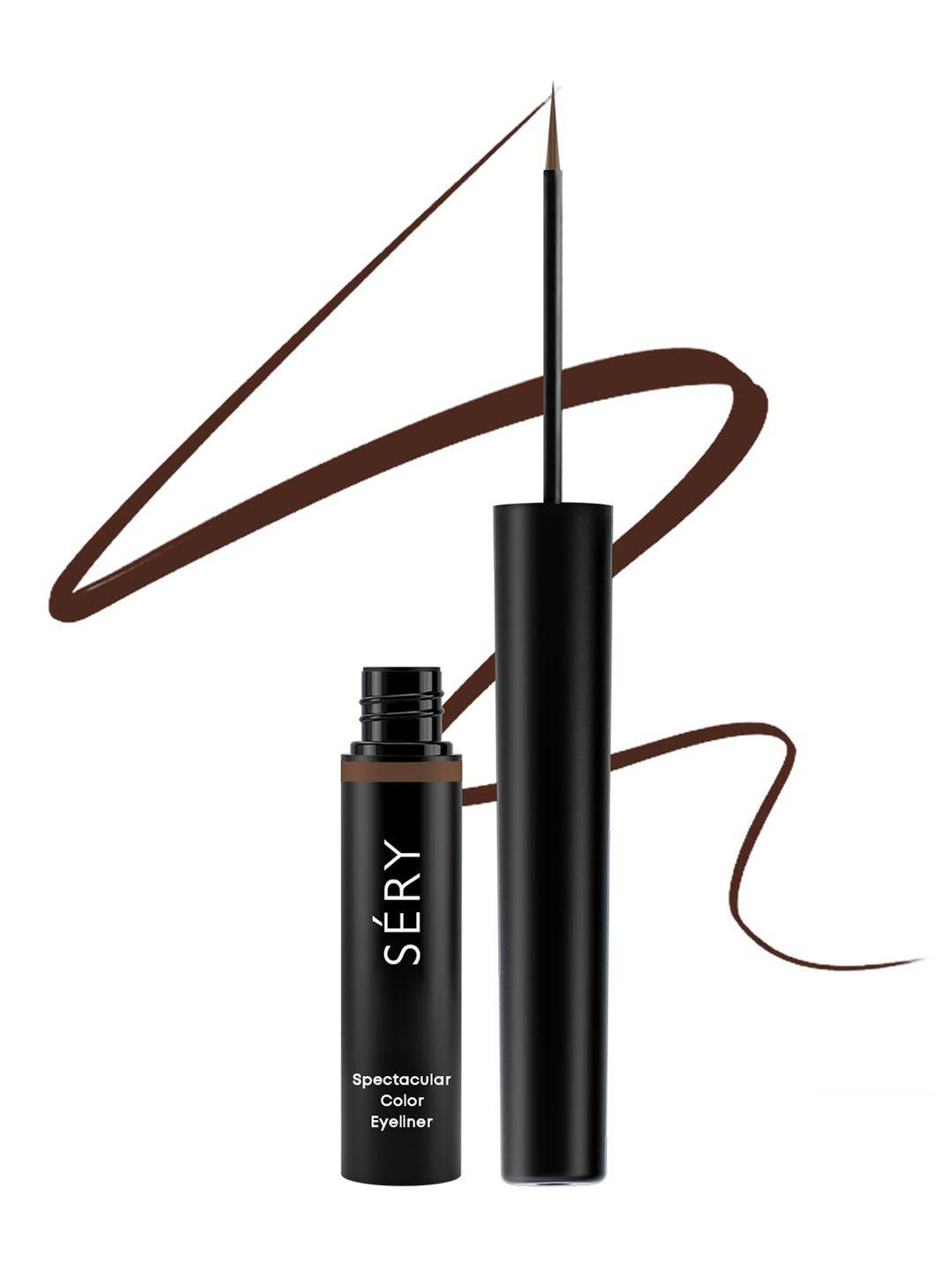 sery lightweight water proof spectacular color eyeliner with argan oil 3g - mocha