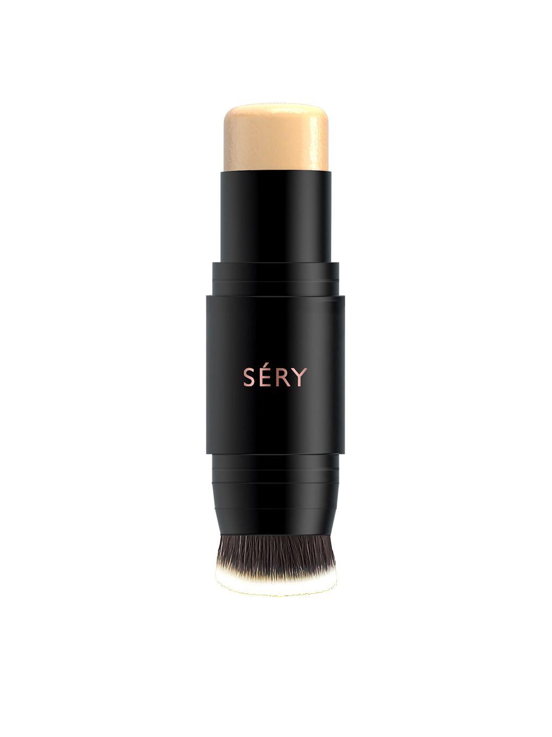 sery long-lasting fix n click foundation stick with red raspberry 7.5g - ivory