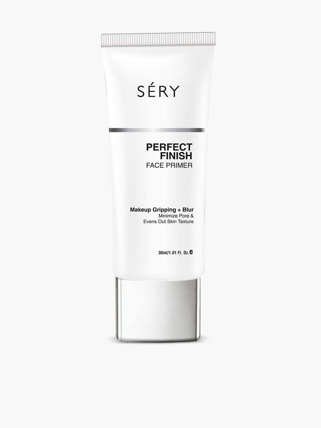 sery perfect finish face primer for poreless & long lasting makeup - 30ml