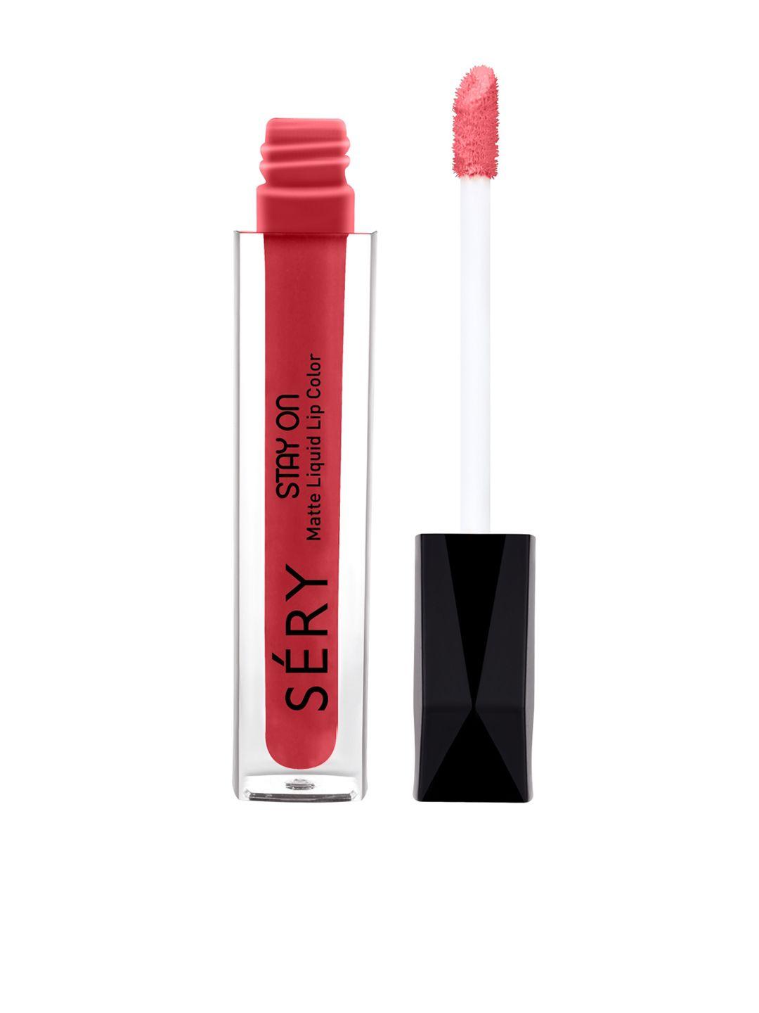 sery stay on matte liquid long-lasting lip color 5 ml - cabana sunset 01