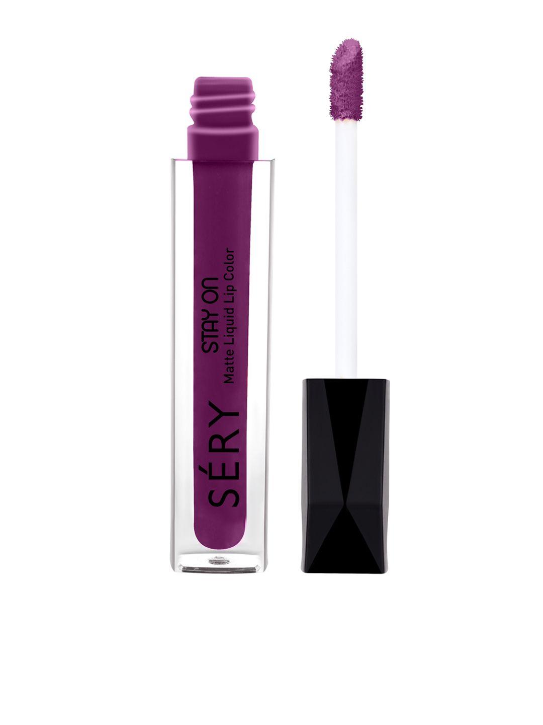 sery stay on matte liquid long-lasting lip color 5 ml - sagria pout 15