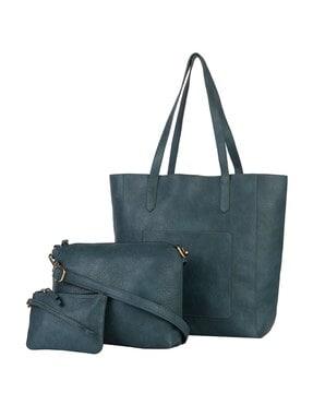 set of tote bag & sling bag with pouch