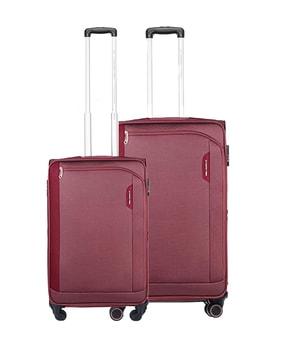 set of 2 luggage bags with number lock