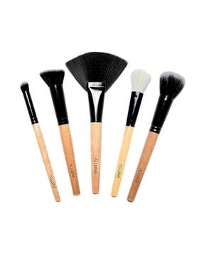 set of 5 classic makeup brushs (face brushes ackf2-05)