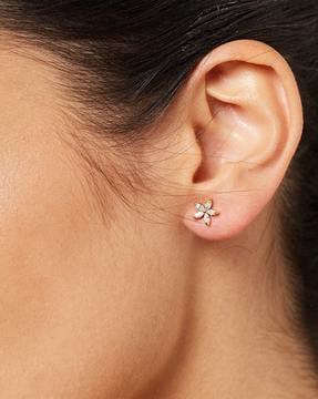 set of 5 stud earrings