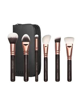 set of 6 professional face brushes