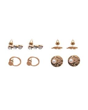 set of 9 earrings