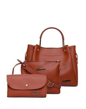 set of shoulder bag sling bag and purse