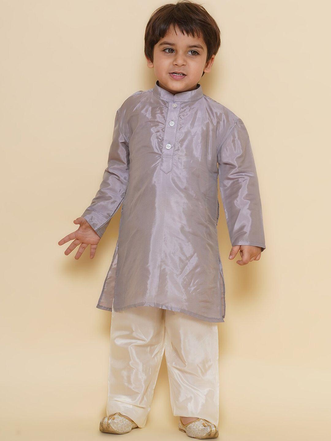 sethukrishna boys regular kurta with pyjamas