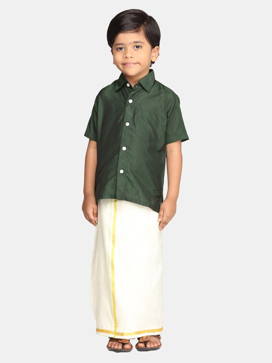 sethukrishna boys shirt & dhoti