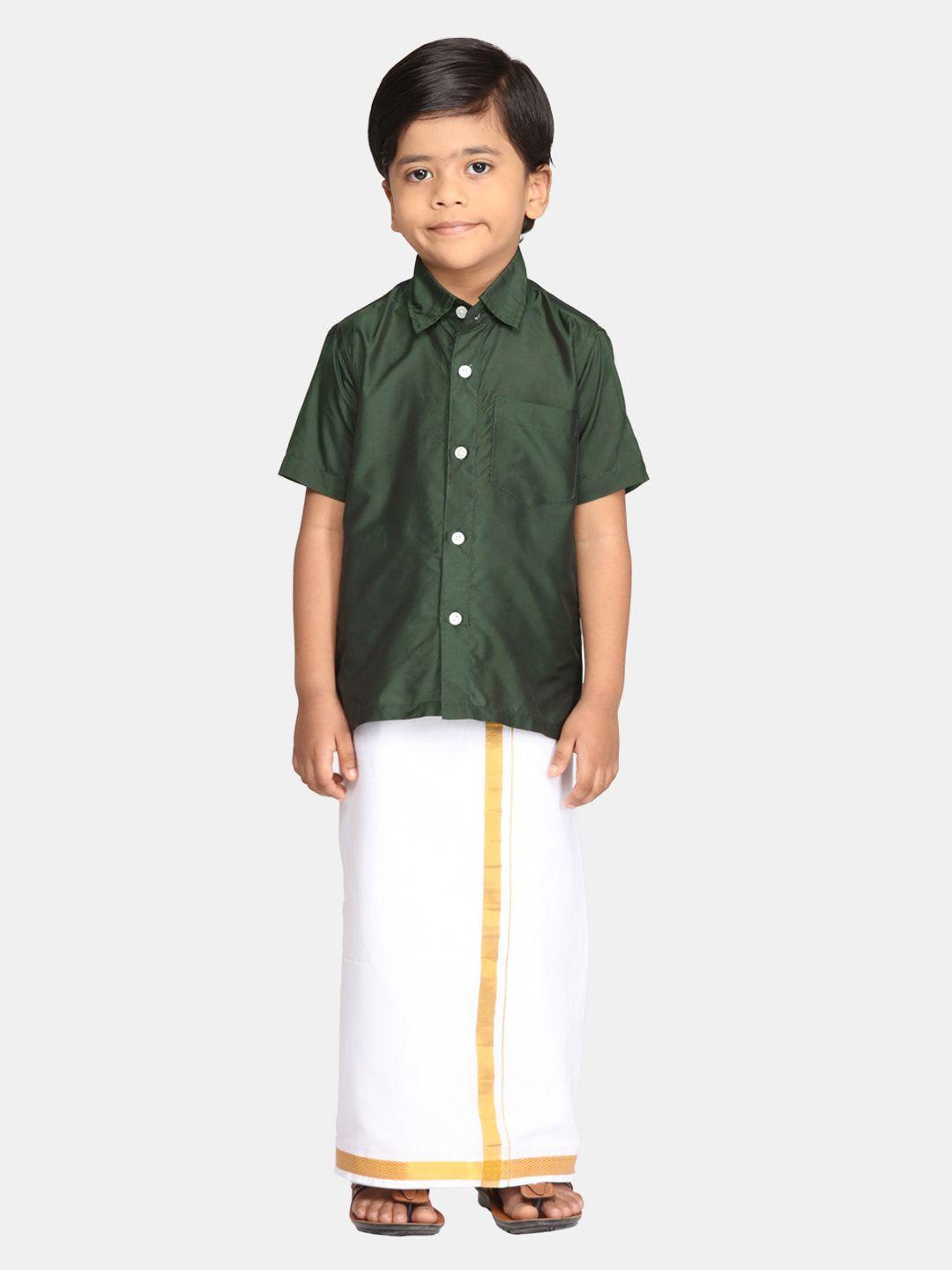 sethukrishna boys shirt & dhoti