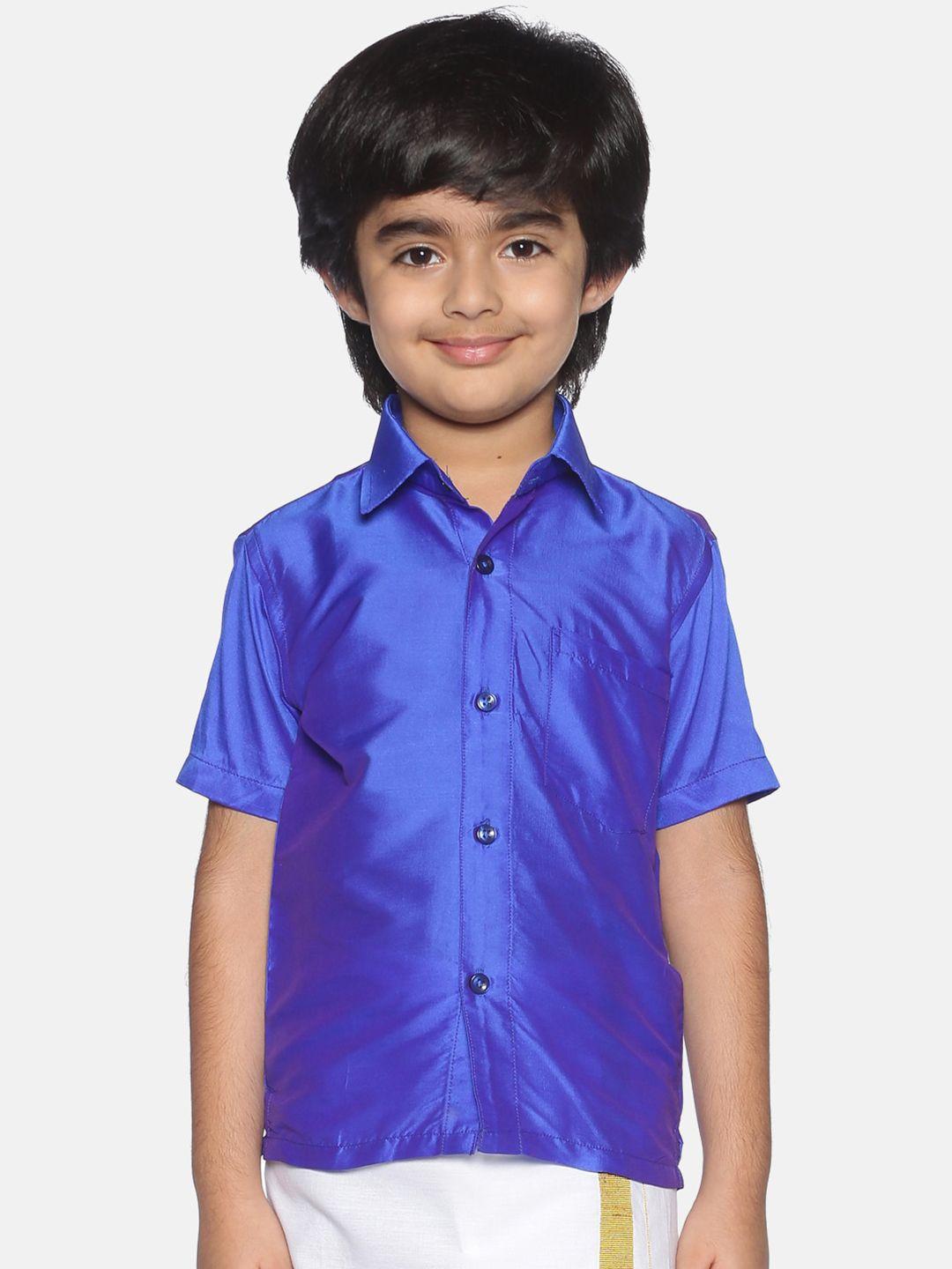 sethukrishna boys shirt collar casual shirt