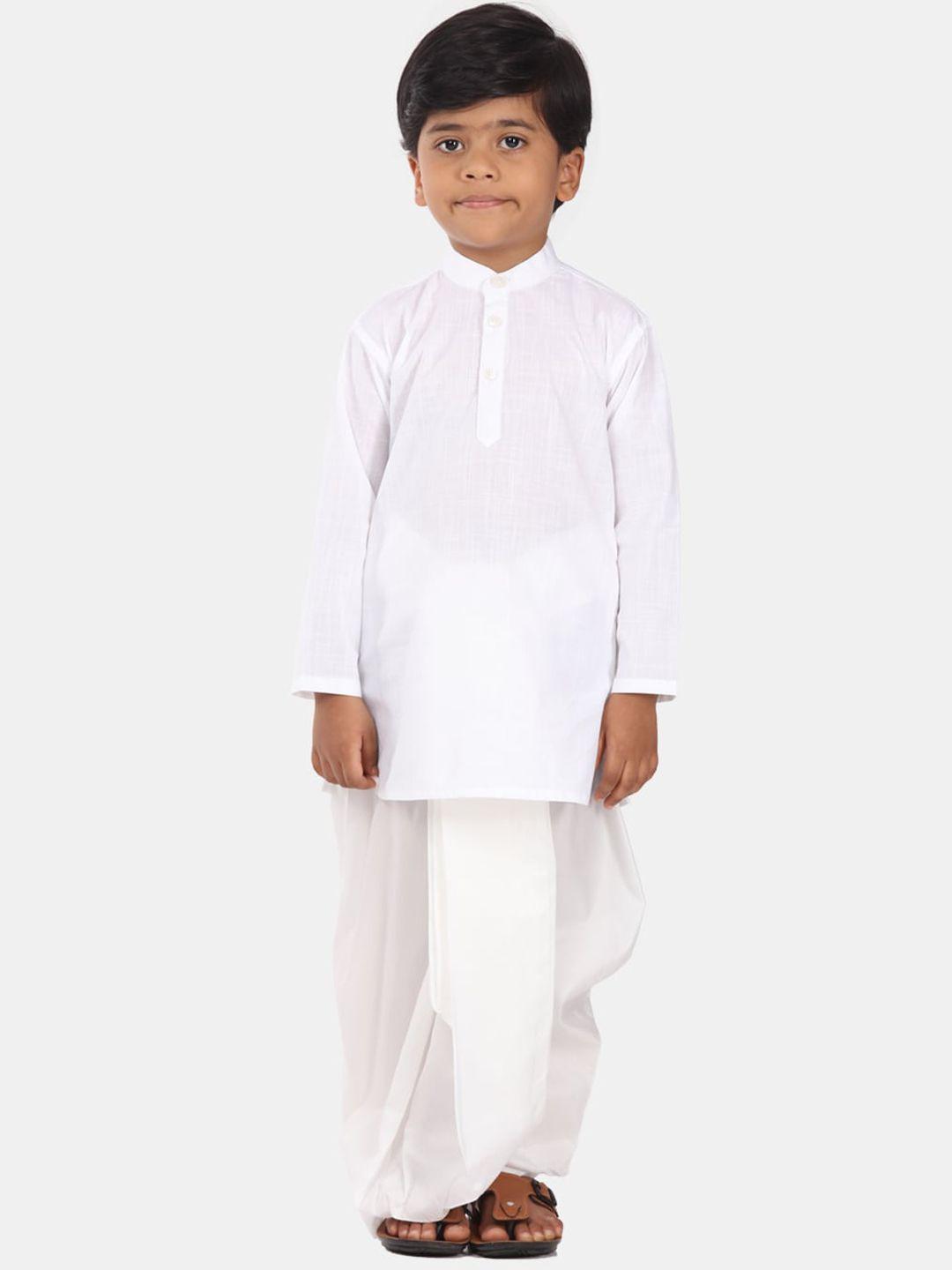 sethukrishna pure cotton kurta with dhoti pants