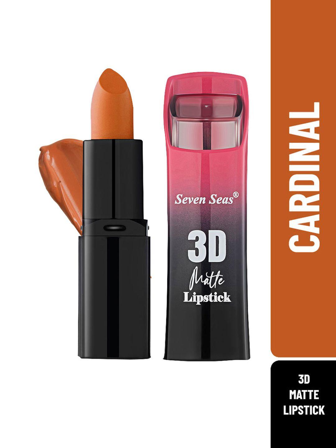 seven seas 3d matte full coverage lipstick - cardinal