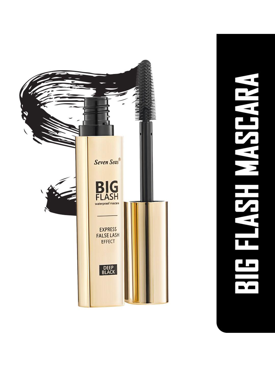 seven seas big flash mascara - deep black