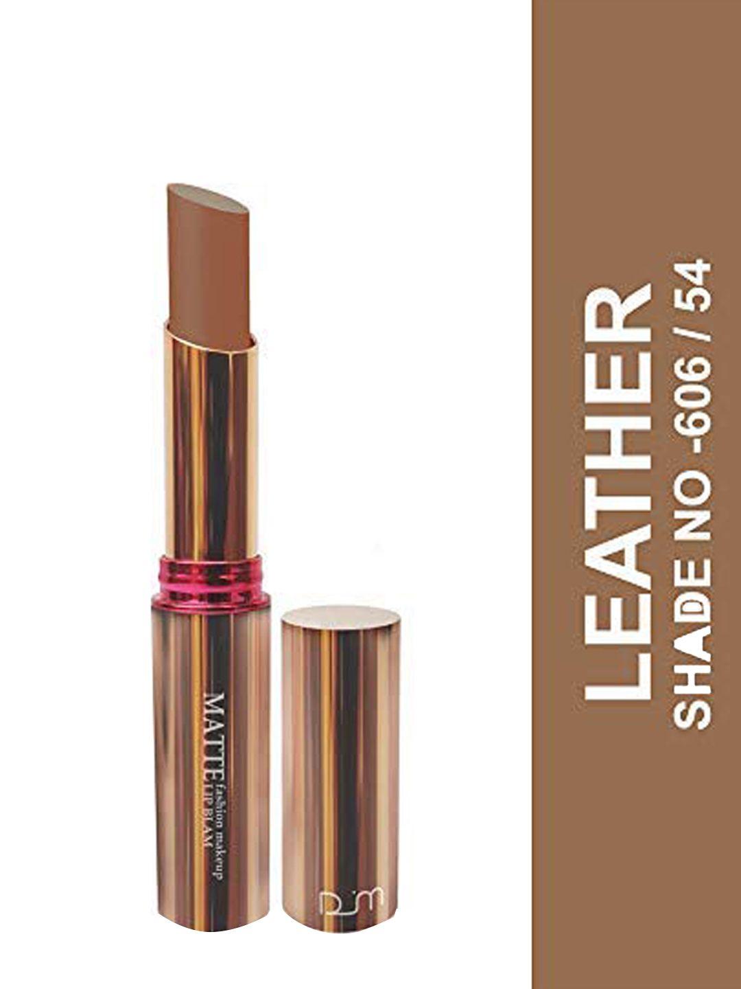 seven seas brown leather matte with you lipstick