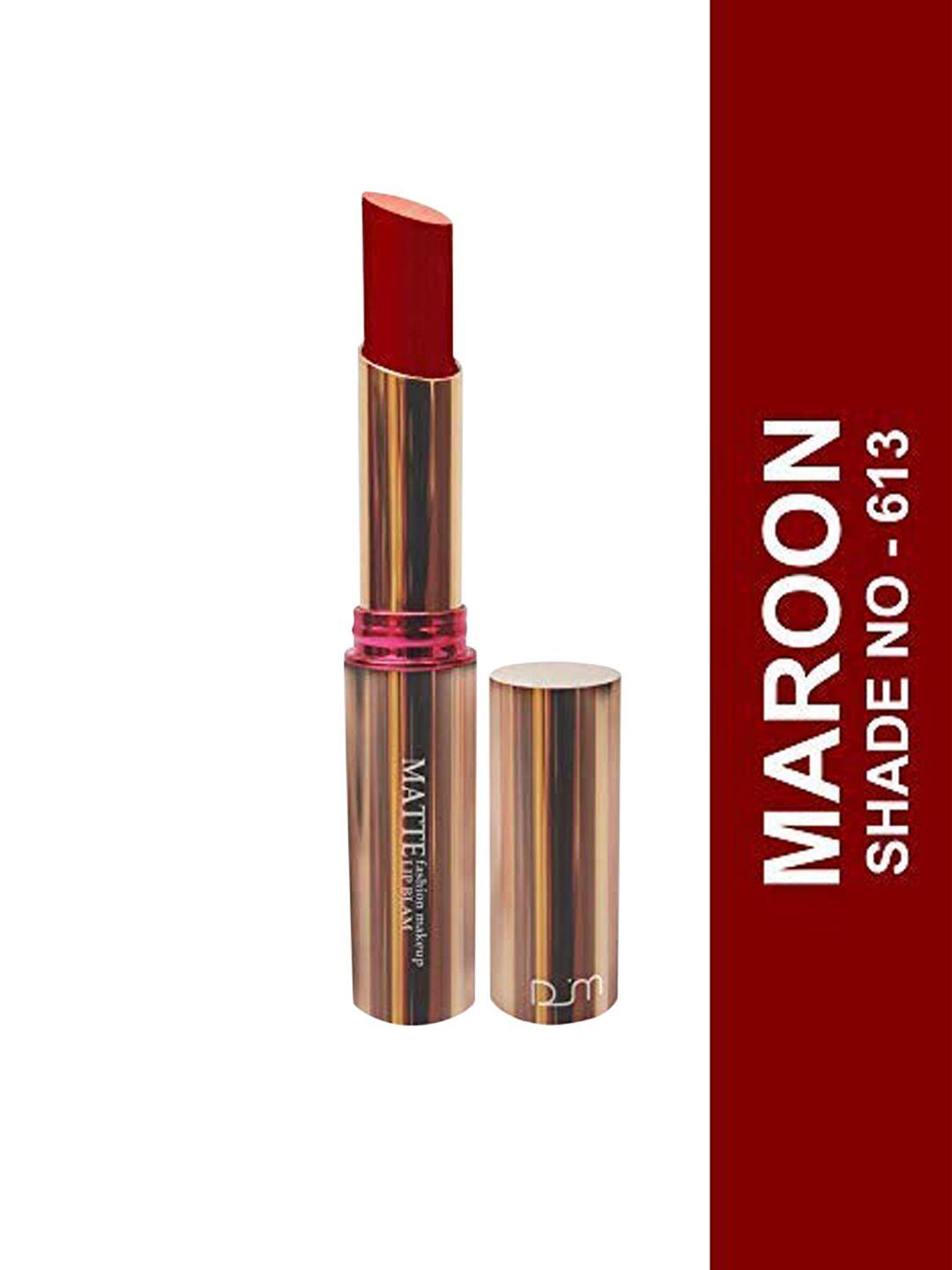 seven seas matte with you paraben free bullet lipstick : maroon 613