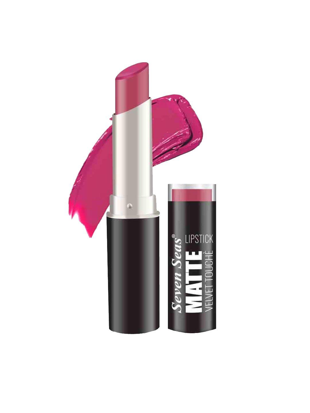 seven seas pink blossom matte with you lipstick