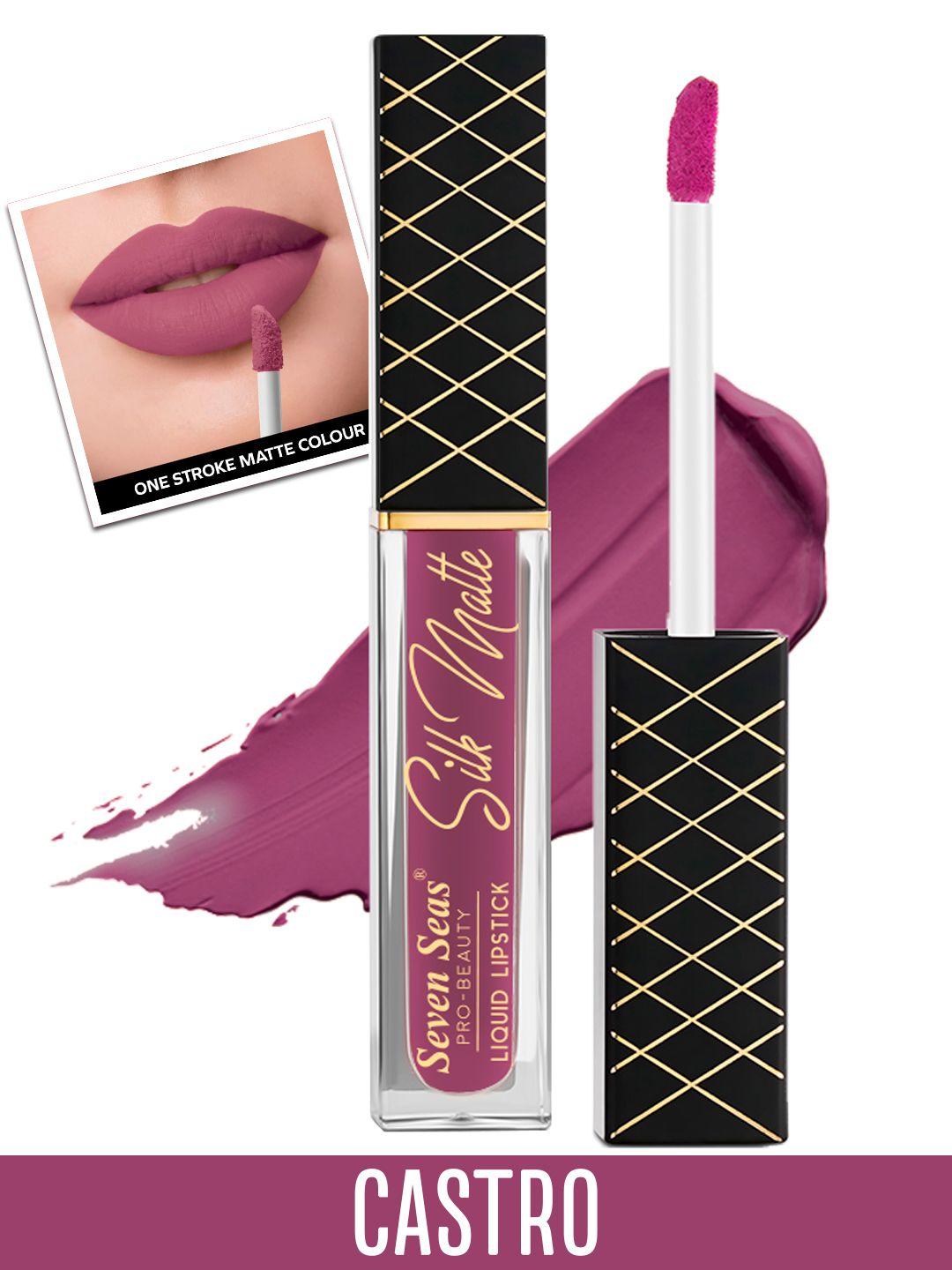 seven seas silk matte liquid lipstick 8g - castro