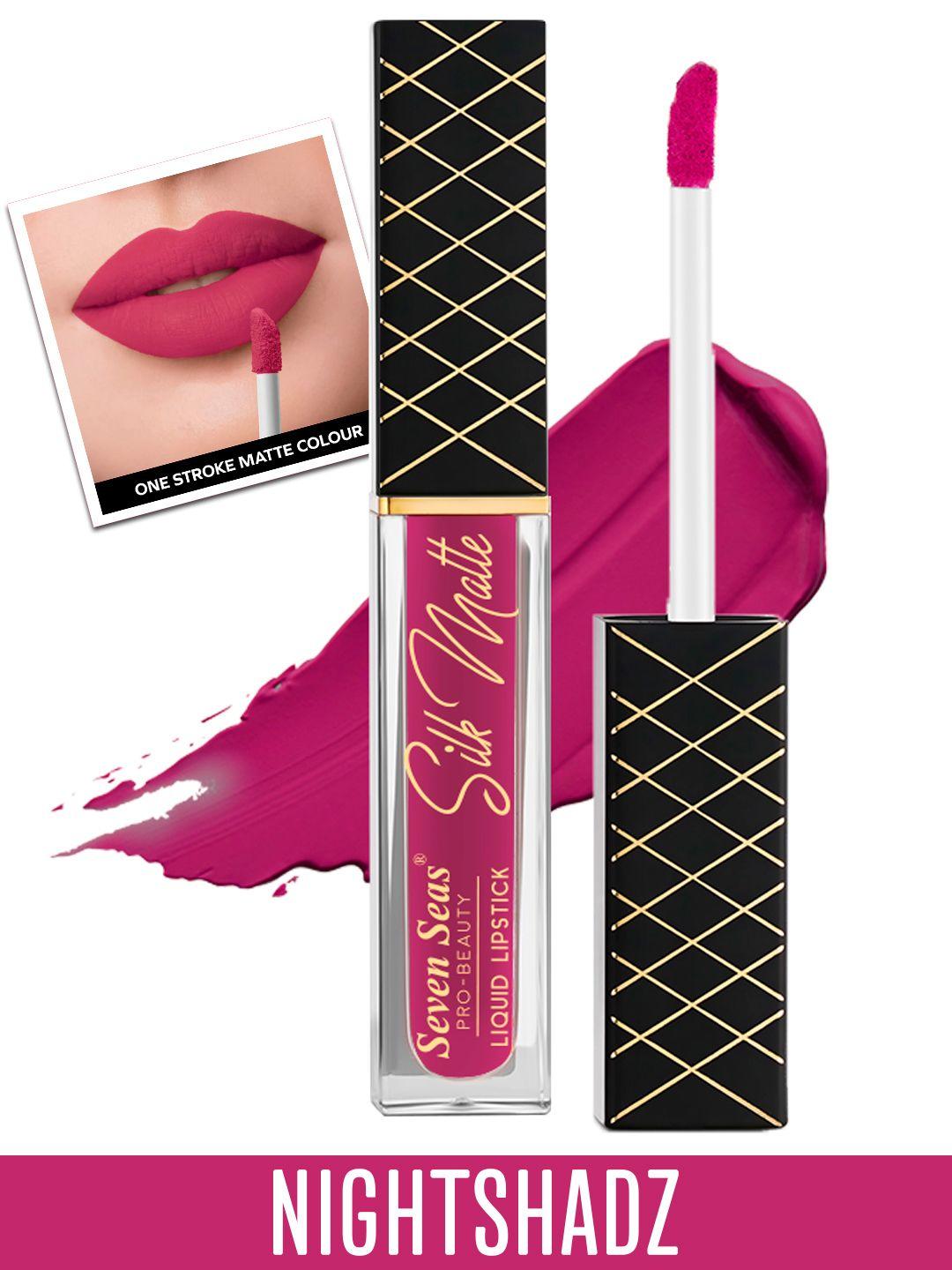 seven seas silk matte liquid lipstick 8g - nightshadz