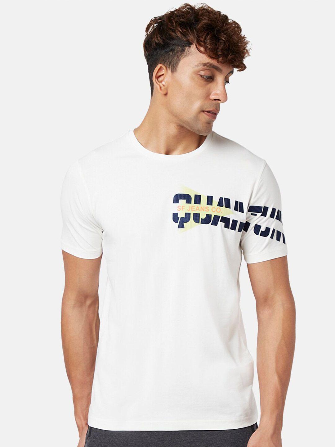 sf jeans by pantaloons placement printed t-shirt