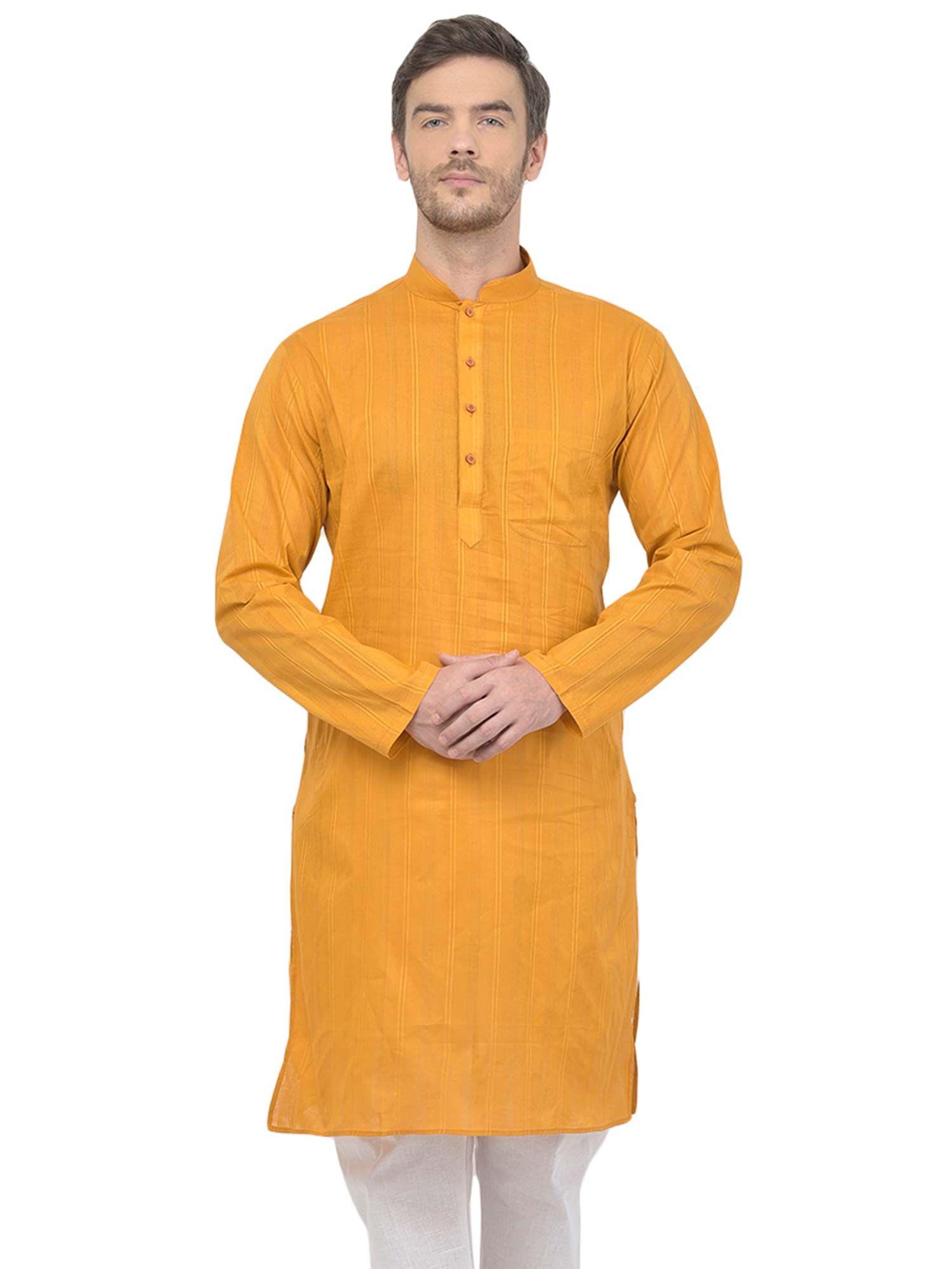 sg leman rust solid short kurtas