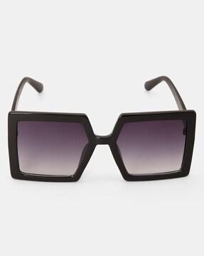 sg0666 geometric oversized sunglasses