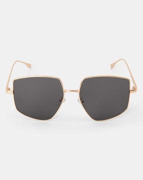 sg0669 geometric oversized sunglasses