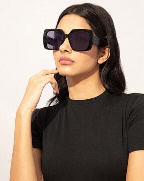 sg0679 full-rim square sunglasses