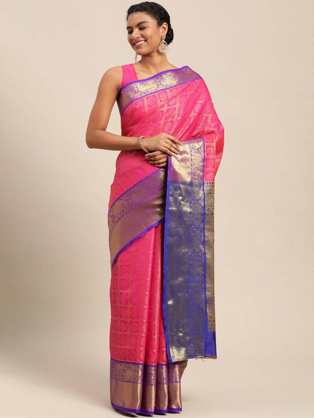 sgf11 woven design zari pure silk kanjeevaram saree