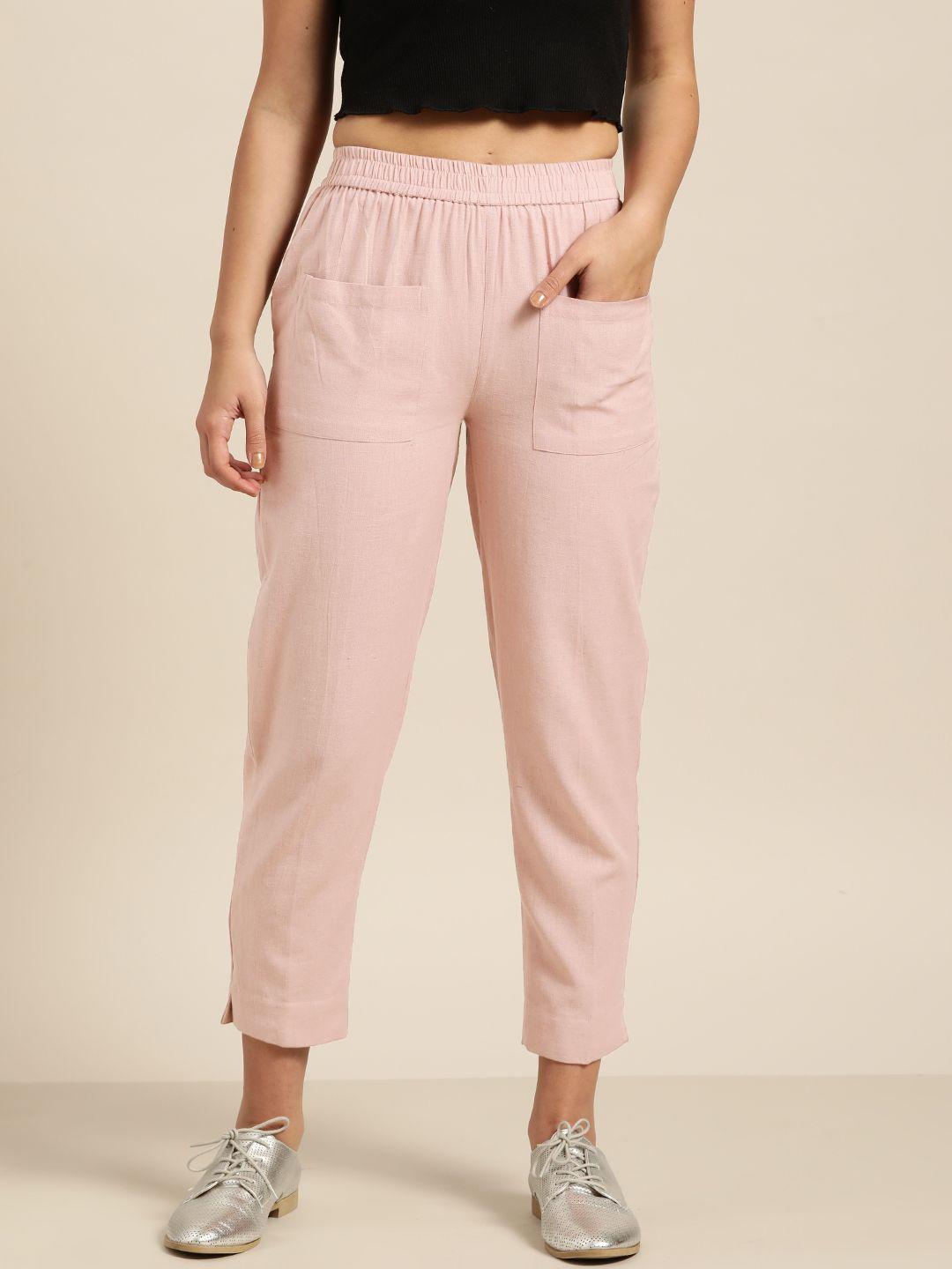 shae by sassafras women rose tapered fit trousers