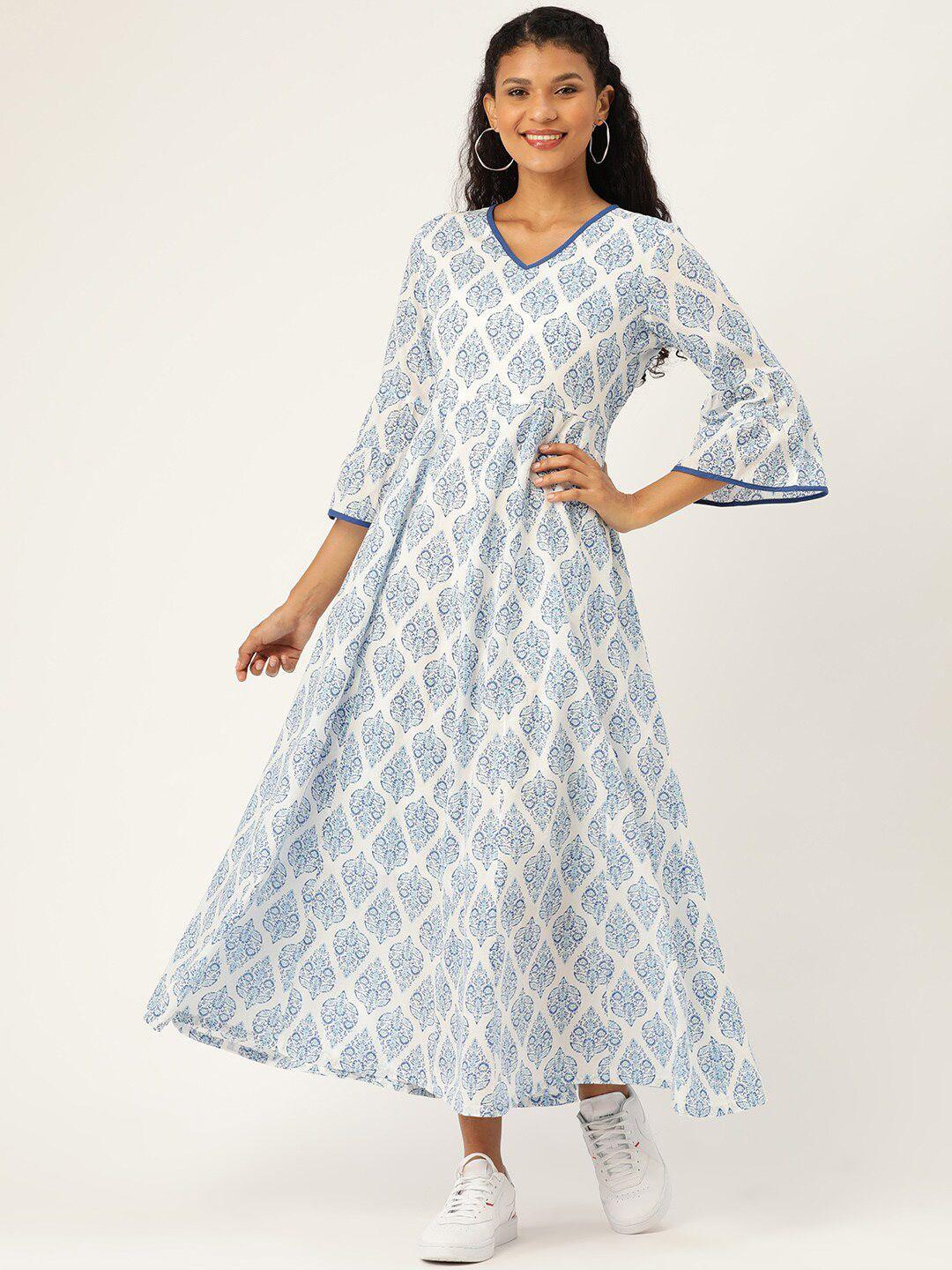 shae by sassafras blue ethnic motifs a-line maxi dress