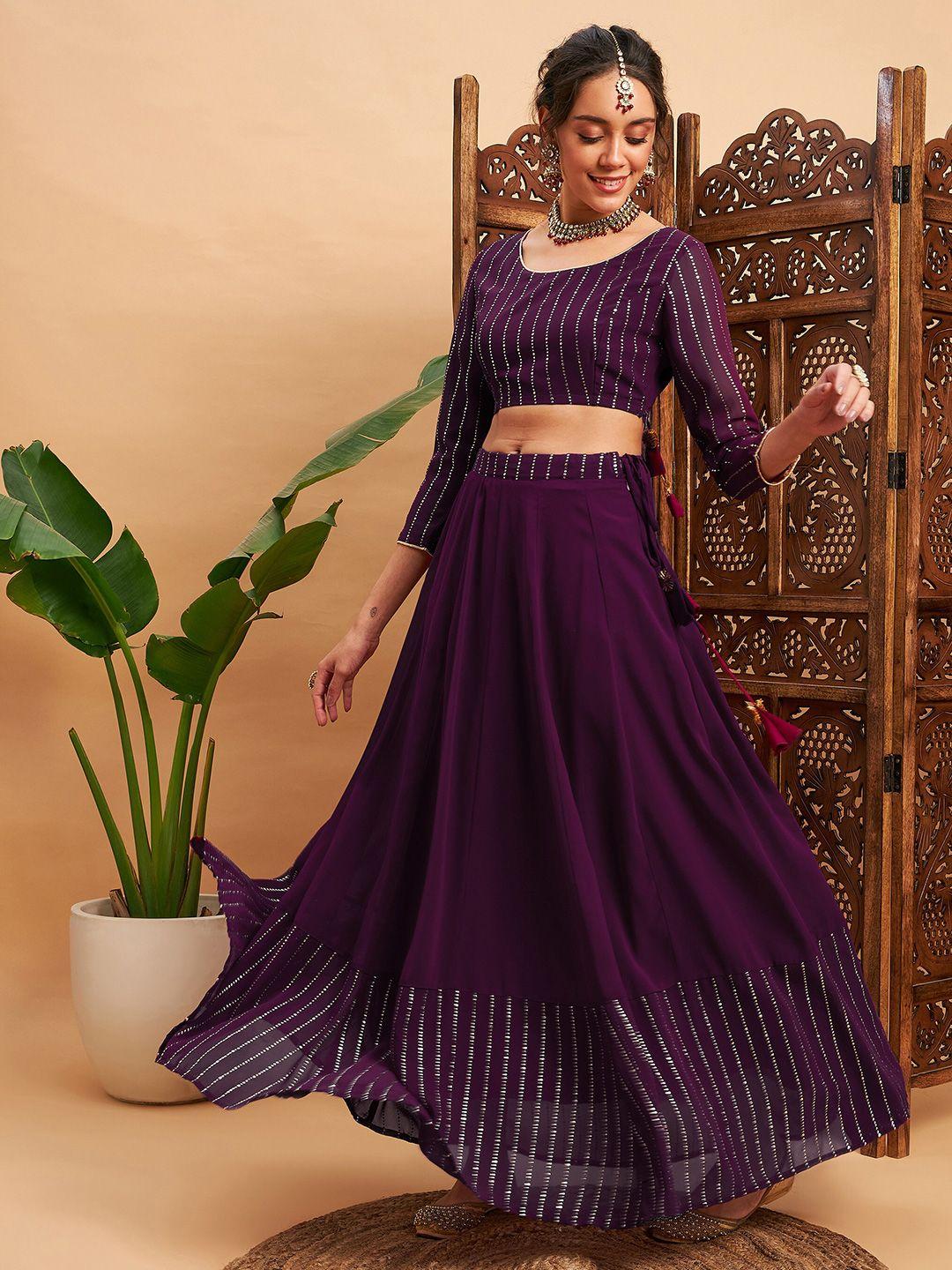 shae by sassafras embellished ready to wear lehenga & choli