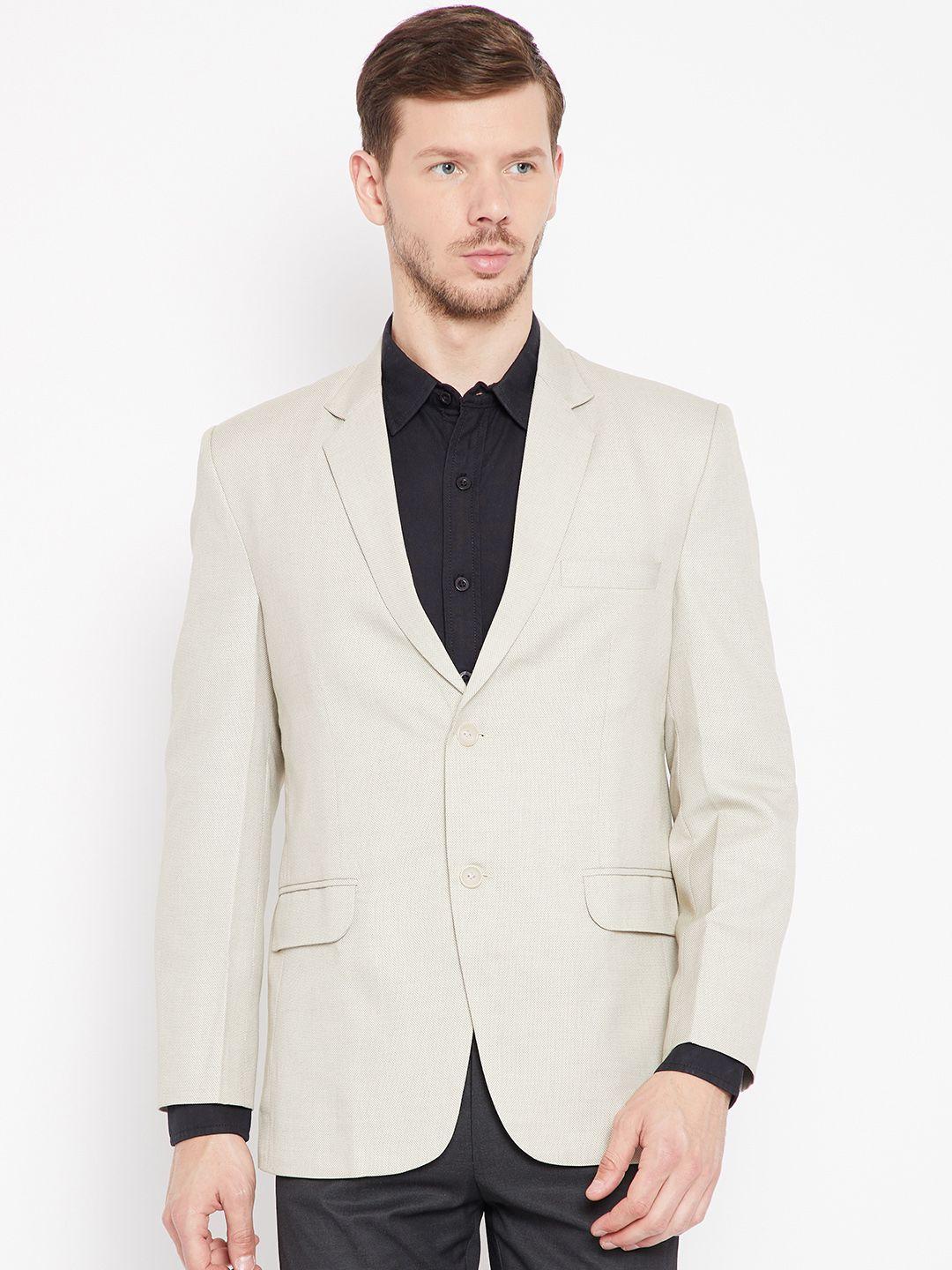 shaftesbury london beige regular fit semiformal blazer