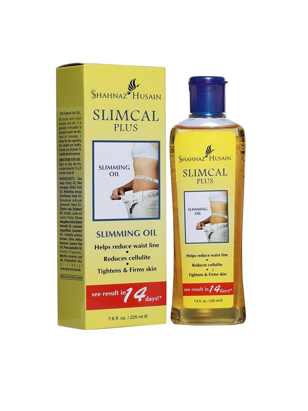 shahnaz husain slimcal plus slimming oil 225 ml