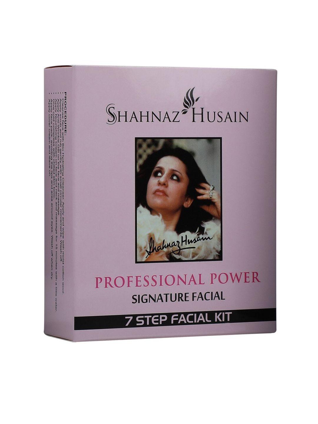 shahnaz husain professional power signature 7 step facial kit  - 48 gm