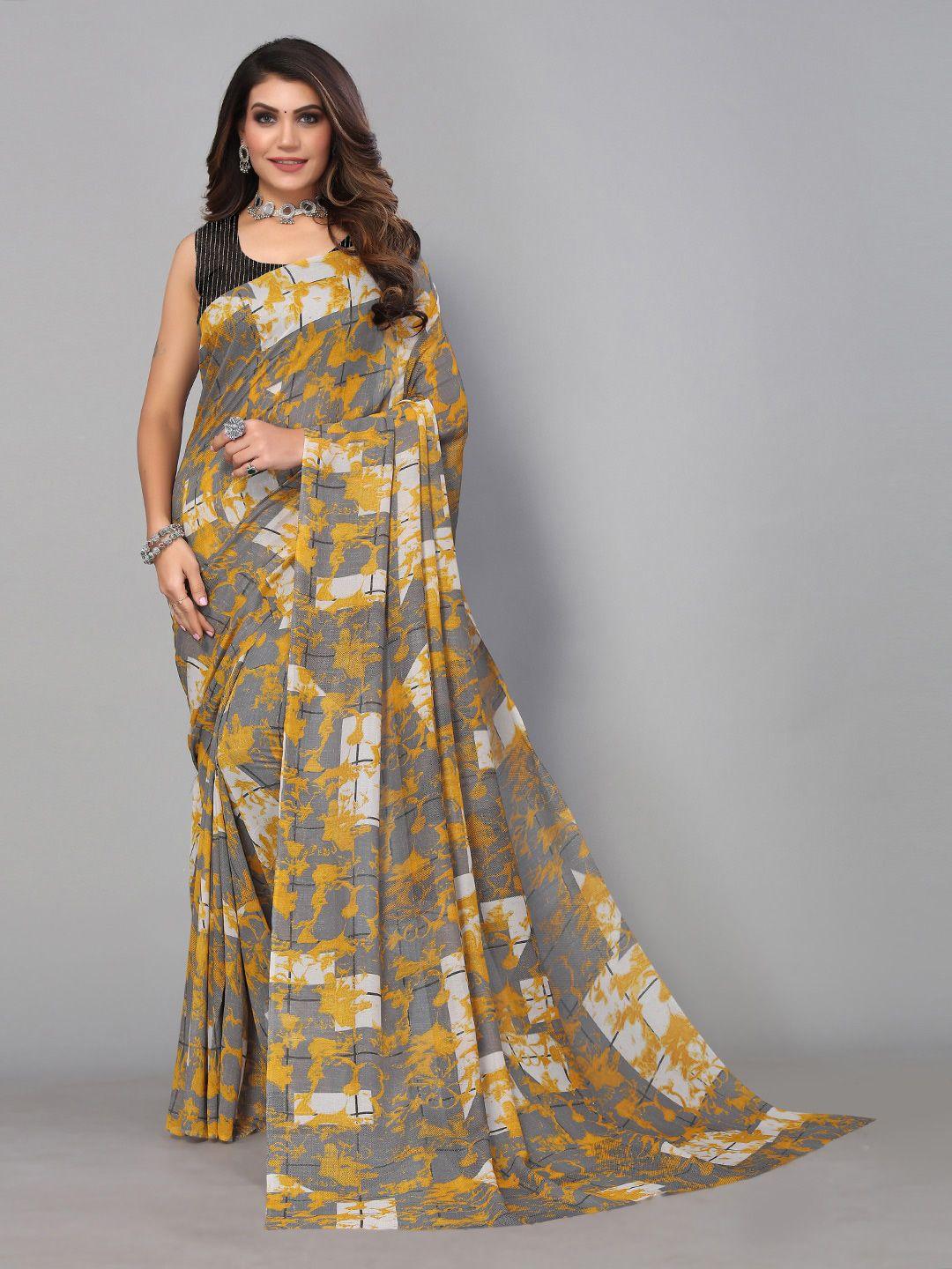 shaily geometric saree