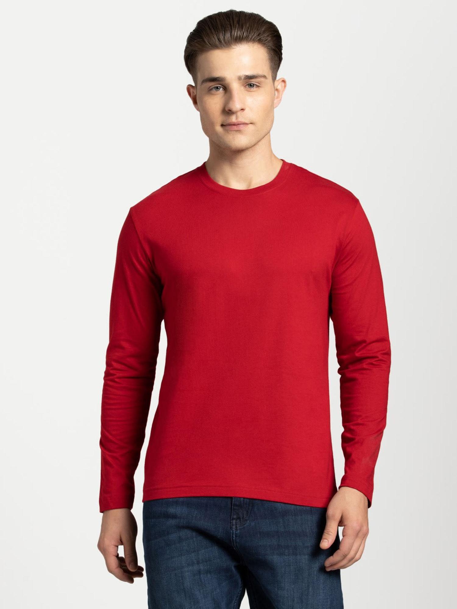 shanghai red long sleeve t-shirt