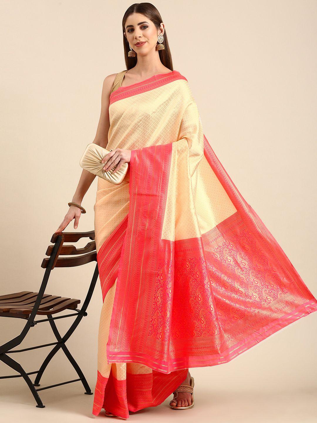 shanvika motifs zari banarasi saree