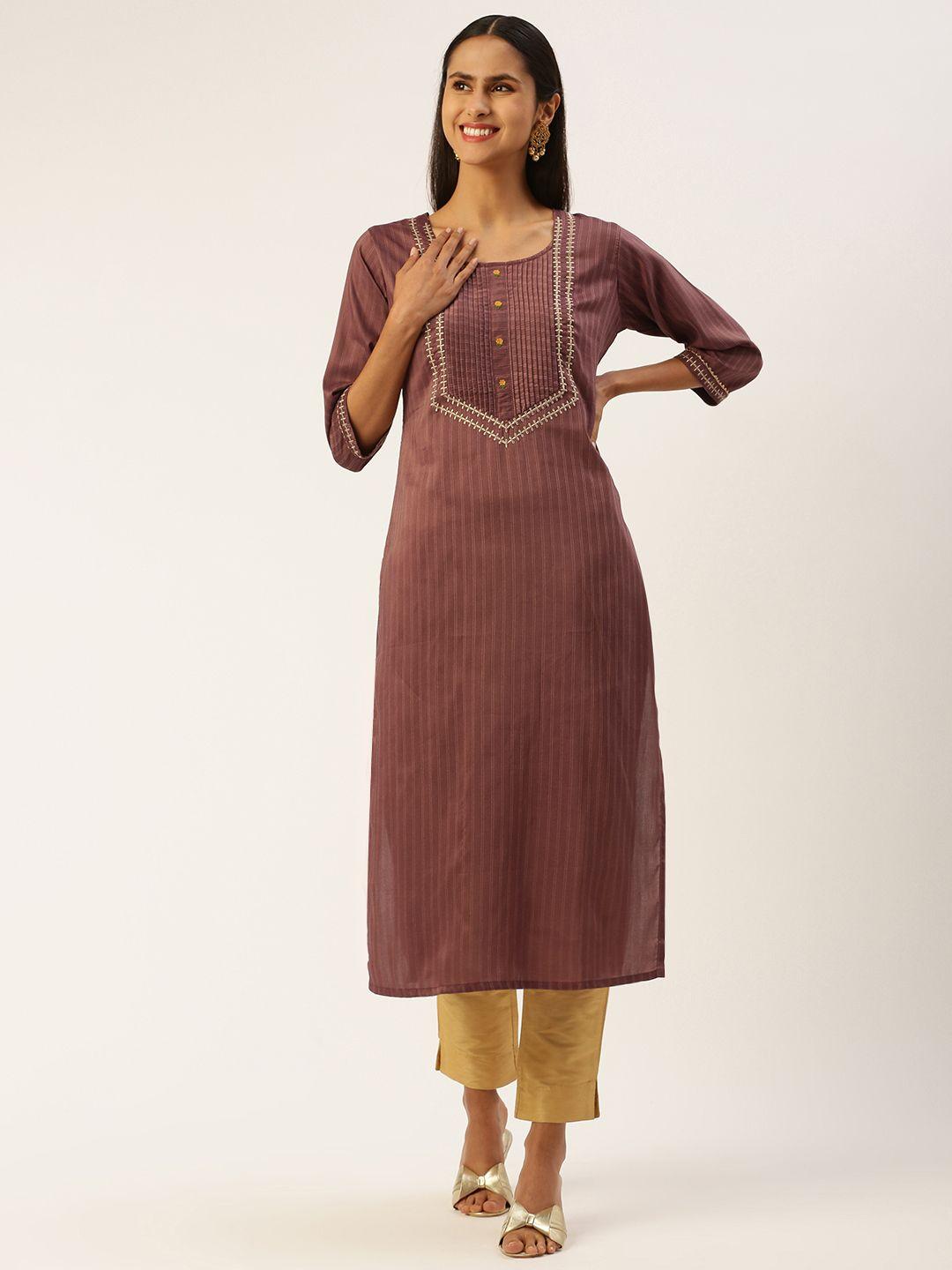 shanvika women yoke design kurta