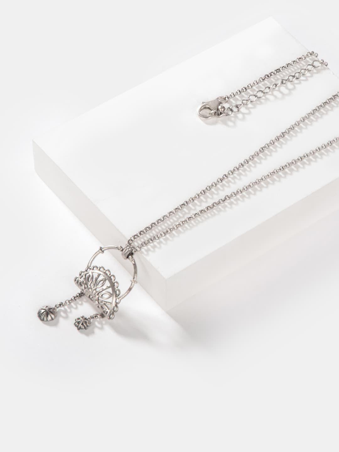 shaya silver-toned silver chain