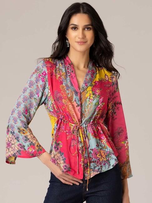 shaye multicolor printed top