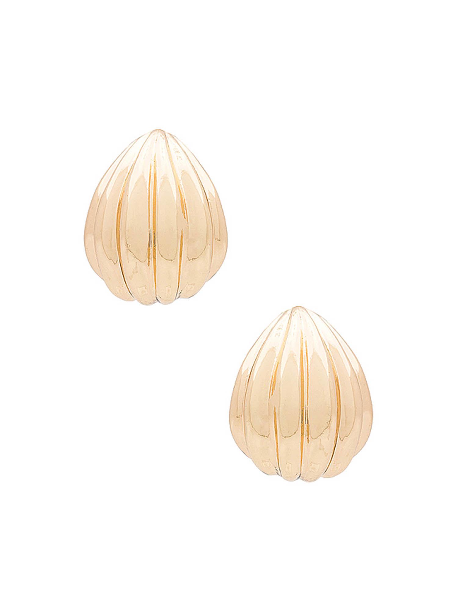 shell hoop earrings