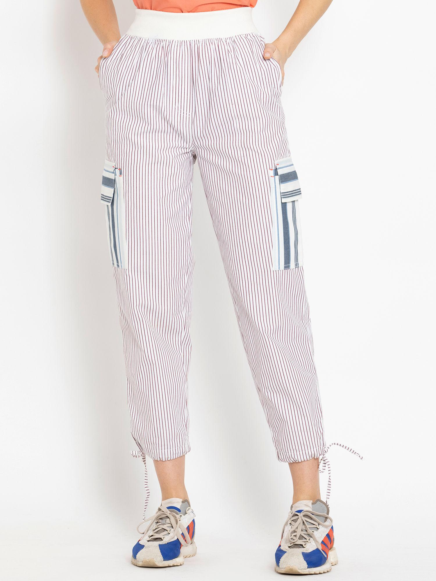 sheridan stripes jogger pants