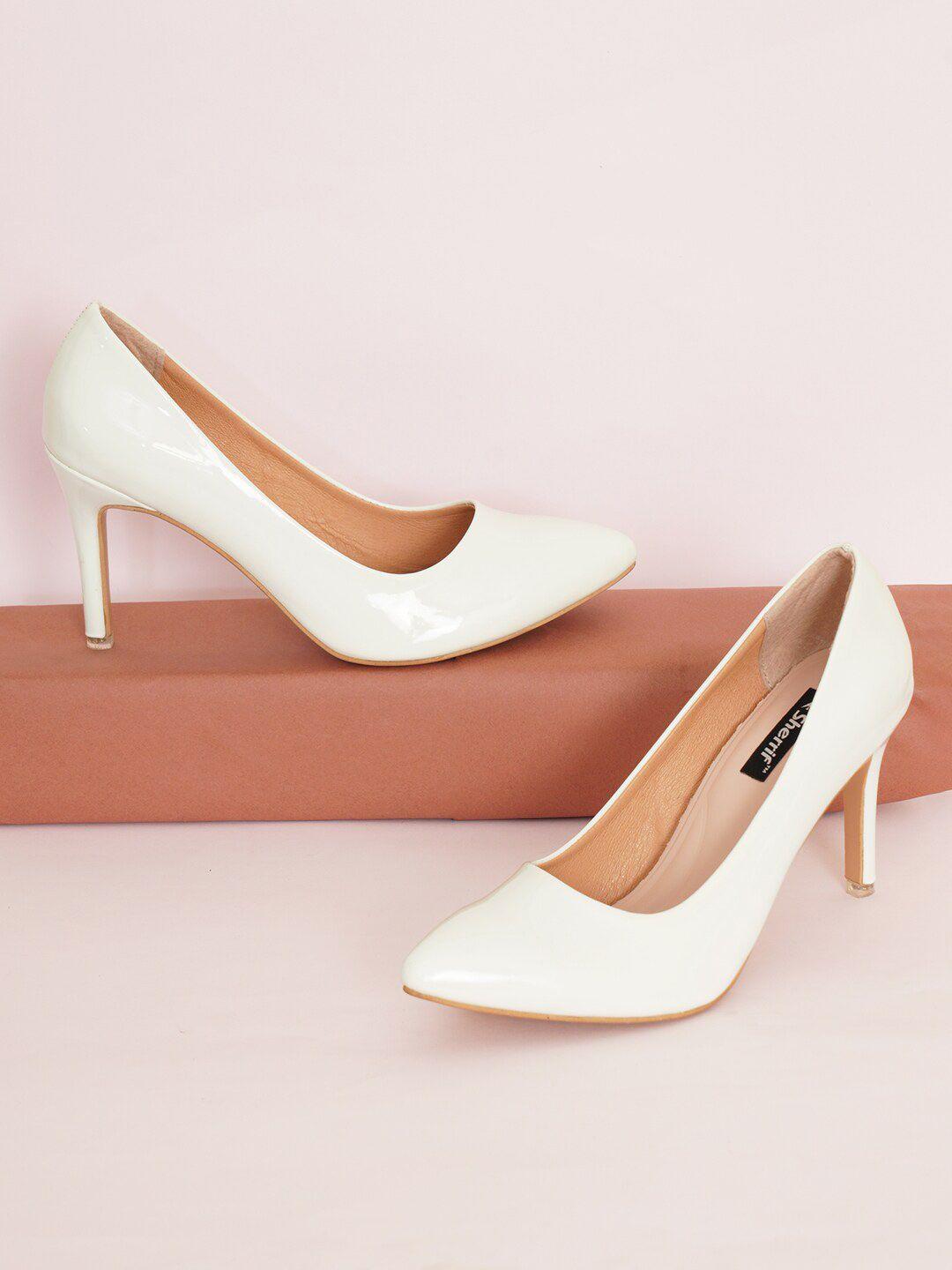 sherrif shoes pointed toe party slim pumps