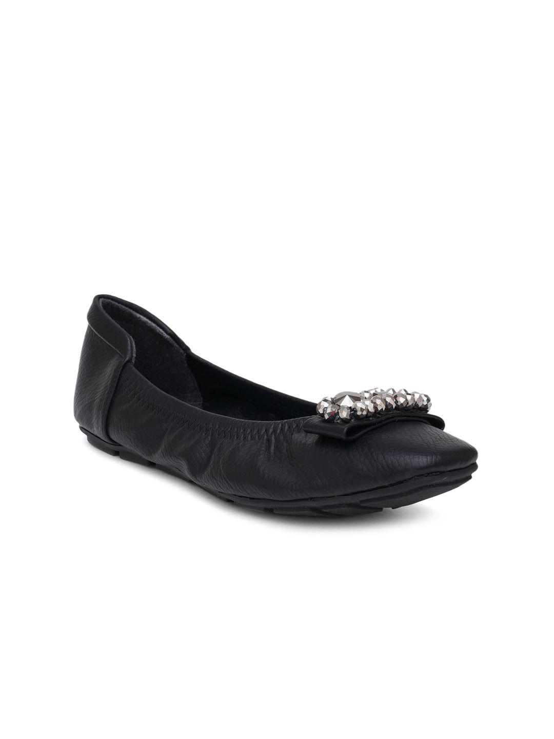 sherrif shoes women black ballerinas flats