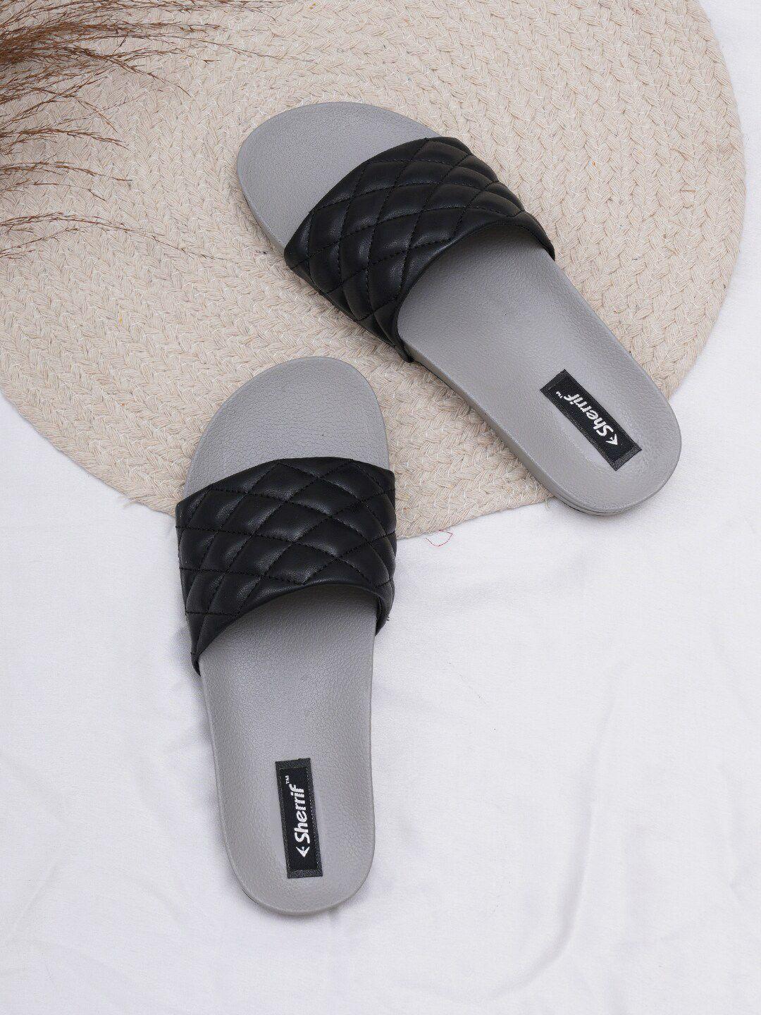 sherrif shoes women self design casual sliders