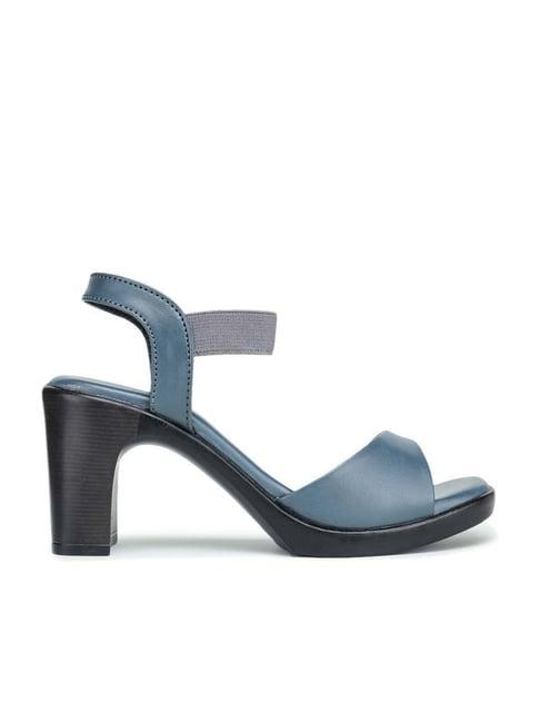 shezone blue ankle strap sandals