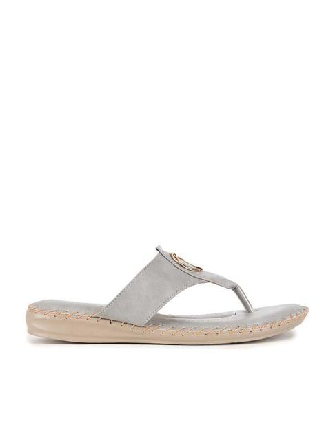 shezone grey t-strap sandals