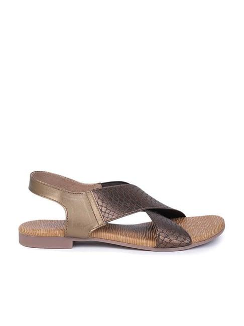 shezone gun metal cross strap sandals